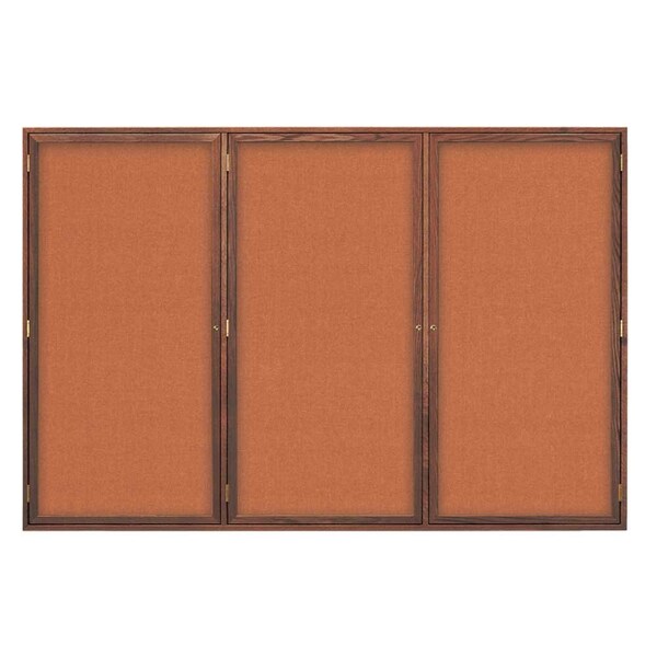 Open Faced Traditional Corkboard, 24x18"